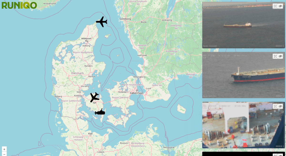 Nordic Surveillance Solution screen